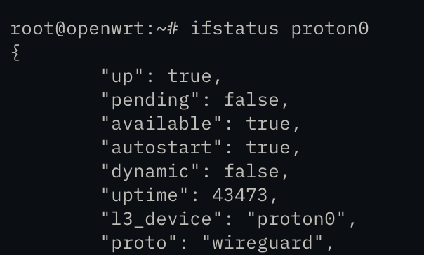 ifstatus